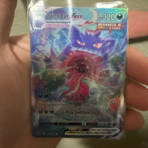 gengar pokemon card vmax 【Pokemon Card】GENGAR VMAX【-】(002/019) (sGG) Japanese PSA10 bringing your cards to life like never before Pokemon Gengar VMAX Trading Card